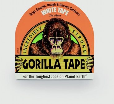 GORILLA DUCT TAPE WHITE 27M X 48MM