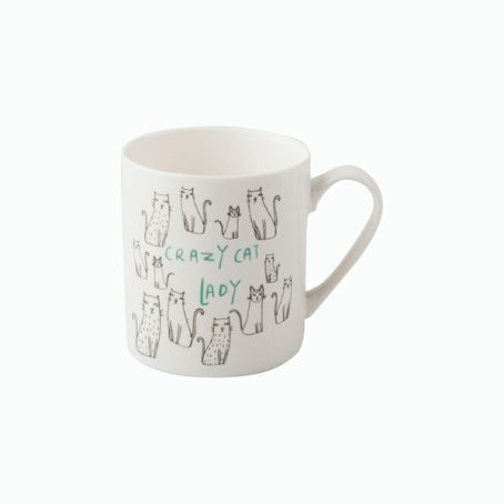 MUG EVERYDAY CRAZY CAT