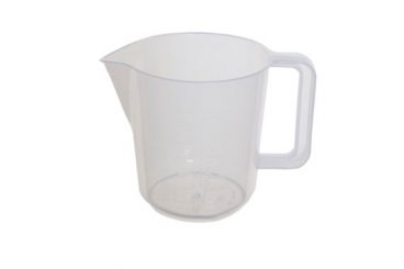 MEASURING MIXING JUG PLASTIC 1 PINT WHITEFURZE