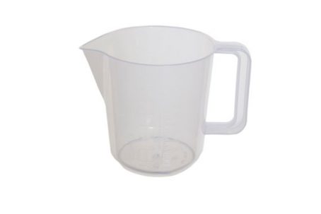 MEASURING MIXING JUG PLASTIC 2 PINT WHITEFURZE