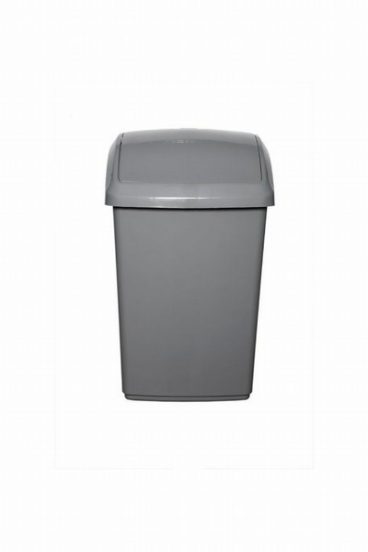 Whitefurze – Swing Bin 50L – Silver