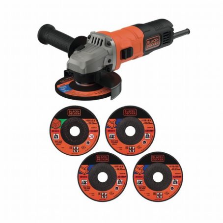Black & Decker 710w Angle Grinder & 5 Discs - Image 2