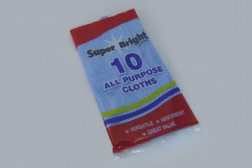 SuperBright – All Purpose Cloths 10Pack