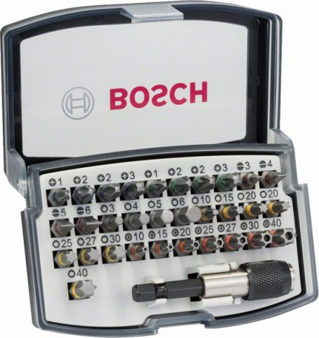 BOSCH S/DRIVER BIT SET 32PCE*