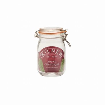 Kilner – Clip Top Preserving Jar Round – 1L (3 FOR £12)