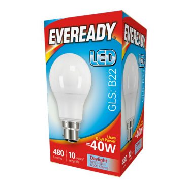 Eveready – GLS Opal Bulb Daylight – 40W BC/B22