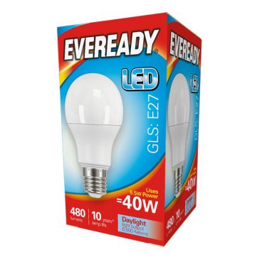 Eveready – GLS Opal Bulb Daylight – 40W ES