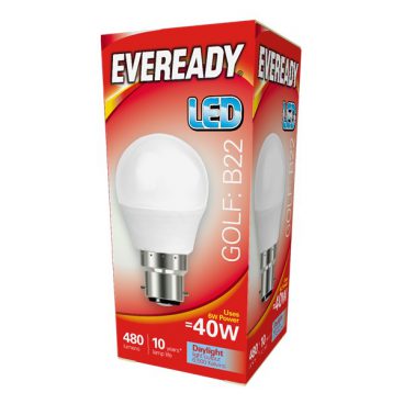 Eveready – Golf Opal Bulb Daylight – 40W BC/B22