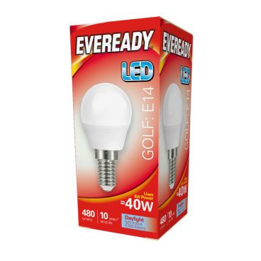 Eveready – Golf Opal Bulb Daylight – 40W SES/E14