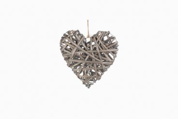 Willow Direct – Wicker Heart Medium – Antique Wash