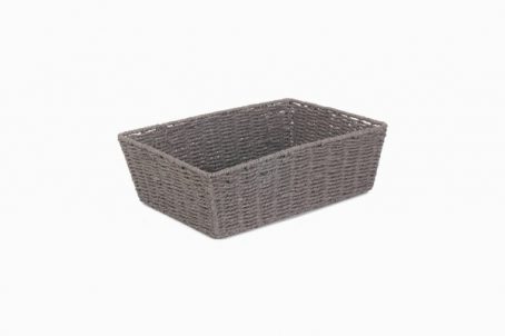 PAPER ROPE TRAY XTRA LARGE GREY