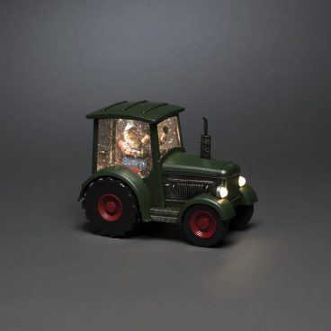 Konstsmide – Water Lantern Santa in a Tractor