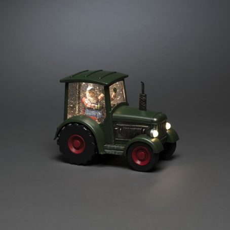 Konstsmide - Water Lantern Santa in a Tractor