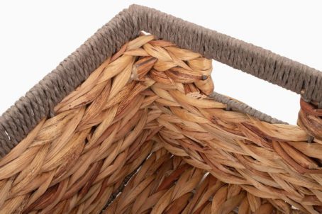 SMALL GREY ROPE BORDER WATER HYACINTH - Image 5