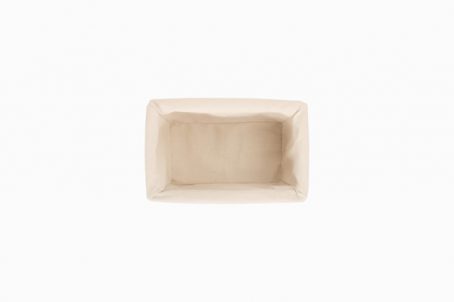 WHITE WILLOW STORAGE BASKET LINED - Image 3