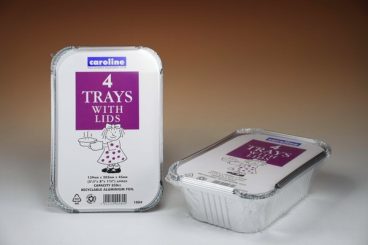 FOIL TRAY CAROLINE 1004 PK4
