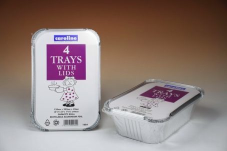 FOIL TRAY CAROLINE 1004 PK4