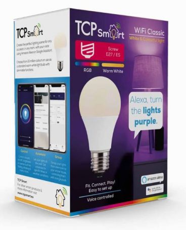 TCPSmart – WiFi Classic & RGB GLS Bulb – ES/E27