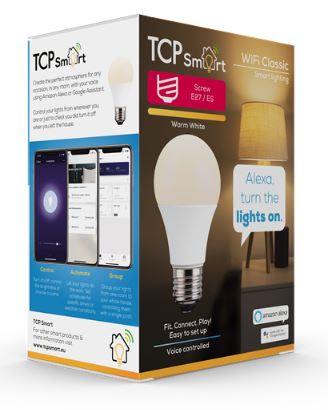 TCPSmart – WiFi Classic GLS Bulb – ES/E27