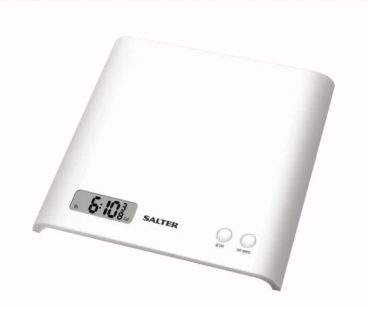 SCALES KITCHEN SALTER ARC ELECTRONIC WHITE