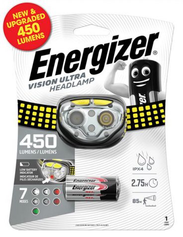 Energizer – Head Lamp 450 Lumens