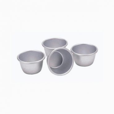 KitchenCraft – Aluminium Pudding Bowls Set of 4