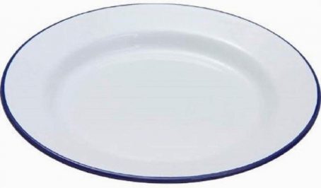 ENAMEL PLATE 24CM
