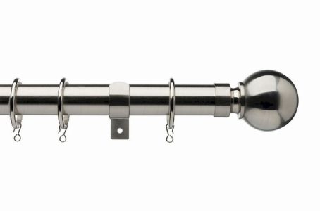Universal - Extendable Metal Curtain Pole 180-320cm 16/19mm