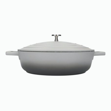 KitchenCraft - Masterclass Casserole Dish Ombre Grey 4L