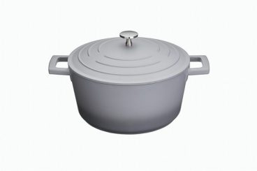 KitchenCraft – Masterclass Casserole Dish Ombre Grey 5L