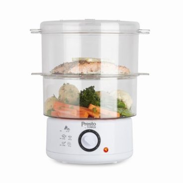 STEAMER 2 TIER TOWER PRESTO