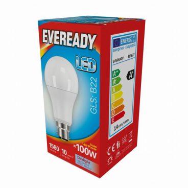 Eveready – GLS Opal Bulb Daylight – 100W BC