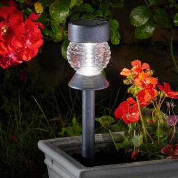 SOLAR LED STAKE LIGHT CRYSTAL 365