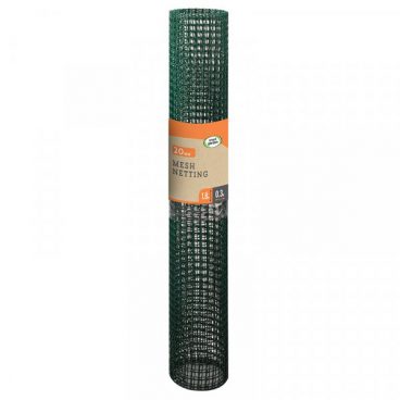 MESH PVC GREEN 0.5MX20MM 5M