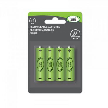 Smart Solar – AA Rechargable Battery – 4 Pack