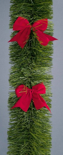 Premier – Garland with Red Bows 20cm x 2.7M