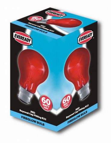 Eveready – Fireglow Bulb – 60W BC