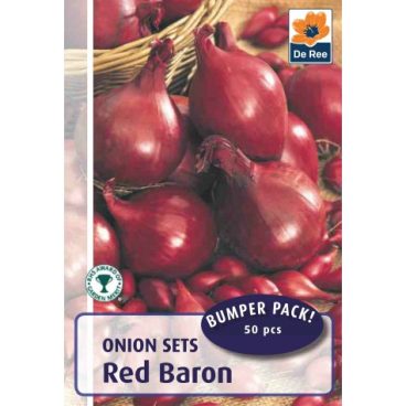 Onion Set – Red Baron – 50pk