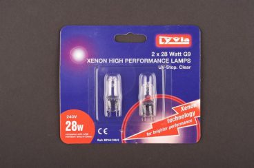 Lyvia – Halogen G9 Bulb 2PK – 28W