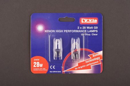 Lyvia - Halogen G9 Bulb 2PK - 28W
