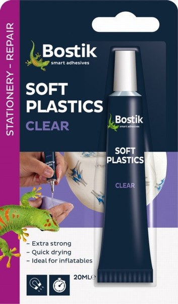BOSTIK GLU & FIX SOFT PLASTIC 20ML