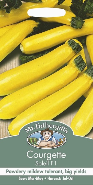 SEEDS – COURGETTE – SOLEIL F1