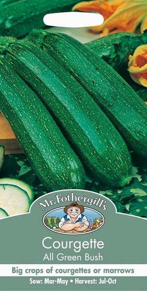 SEEDS – COURGETTE – ALL GREEN BUSH