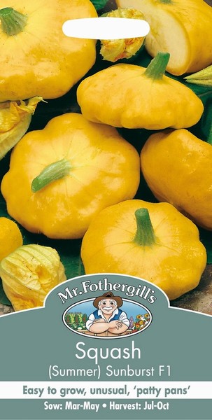 SEEDS – SQUASH – SUMMER SUNBURST F1