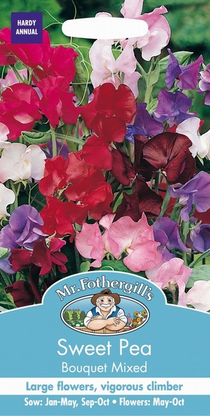SEEDS – SWEET PEA – BOUQUET MIX