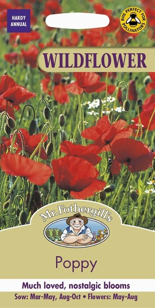 SEEDS – POPPY – WILD FLOWER