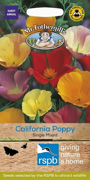 SEEDS – POPPY – CALIFORNIA POPPY MIX