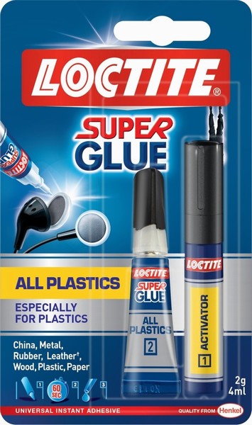 LOCTITE S/GLUE ALL PLASTICS