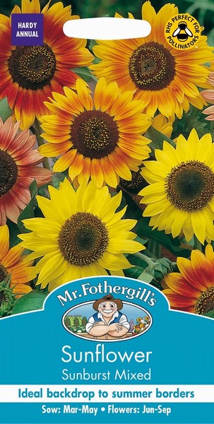 SEEDS – SUNFLOWER – SUNBURST MIX