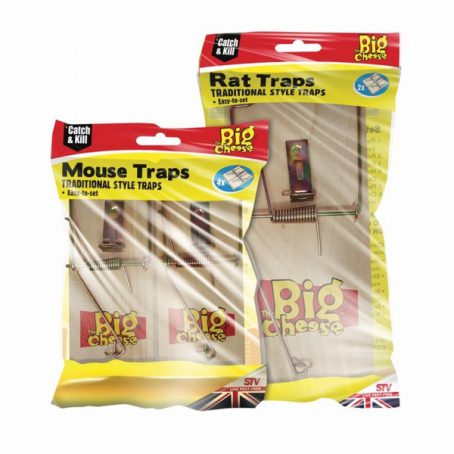 Big Cheese - Rat Trap Wooden Large 2PK - Image 2